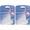 Chicco Natural Feeling 2x1 Pc