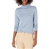 Amazon Essentials Dolcevita Leggero a Maniche Lunghe, Vestibilità Aderente Donna