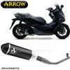 Arrow Impianto completo HONDA FORZA 125 2019 2020 ARROW ALU Nero Omologato Kat URBAN