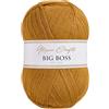 Utopia Crafts Big Boss 400g Filato Acrilico Maglia & Uncinetto - 1200m Gomitolo, Lavabile Lavatrice, Oeko-Tex Certificato, per Maglioni, Coperte, Sciarpe & Cappelli (Terra di Siena)
