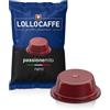 Lollo Caffè Passione Mito Miscela Nera 200 Capsule (2x100) Compatibili con le