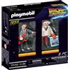 Playmobil Ritorno al futuro Marty McFly e Dr. Emmett Brown