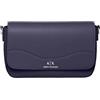 Armani Exchange Borsa da donna Essential, Wave, removibile, blu, taglia unica