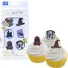 PME Harry Potter Topper Commestibili per Cupcake Hogwarts - Set da 6