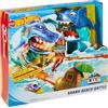 Hot Wheels Hot-Wheels Mega Playset Sfida Lo Squalo per Macchinine con Un Lanciatore, Gioco per Bambini di 4 + Anni, FNB21, Imballaggio Standard, Norme