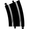 Scalextric Raggio 4 curva 22,5° x 2