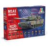 Italeri 35108 M1A1 Abrams War Thunder Edition, scala 1:35, Plastic Model Kit/Mod
