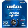 Lavazza A Modo Mio Crema e Gusto Risveglio Classico 256 Capsule Caffè