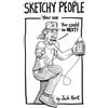 Jack A Kent Sketchy People - Year One (Tascabile)