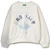 United Colors of Benetton Maglia G/C M/L 3j68c10se Felpa con Cappuccio Bambine e Ragazze