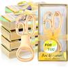 Wxzumg 24PCS oro 60° apribottiglie per 60° compleanno, 60° compleanno, regalo per festa di nozze in oro, 60° compleanno, souvenir o decorazioni per gli ospiti (24, 60)