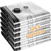 CIOXSOIO Sacchetti Sottovuoto Vestiti, 6 Pezzi Buste Sottovuoto, Riutilizzabili Sacchi Sottovuoto Piumoni, Vacuum Bags per Traslochi e Viaggio, Coperte 60x80cm