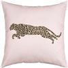 Manfei Federa per cuscino con ghepardo africano, stampa leopardata, safari, pelle di animali, per camper, ufficio, acquerello rosa, decorazione per camera da letto, federa per cuscino per esterni, 1