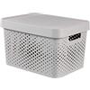 Curver Infinity Box con Coperchio - 17 Lt - 36X27X22H Grigio