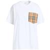 BURBERRY - T-shirt - Bianco