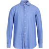MAZZARELLI - Camicia in lino - Blu chiaro