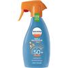 Leocrema - Crema Solare Bambini Spray SPF 50+, Tripla Protezione dai raggi solari, Assorbimento Rapido e Resistente all'Acqua, 250ml