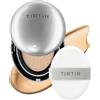 TIRTIR Mask Fit Aura Silver Cushion Fondotinta, finitura semi-lucida, coprenza naturale, idratante, leggero, fondotinta coreano Cushion (18 ml), 27N Camel