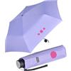 Doppler Ombrello tascabile Havanna Kids Reflex, lilla-rosa