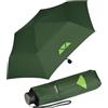 Doppler Ombrello tascabile Havanna Kids Reflex, verde scuro/verde