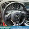 WheelGuardix Coprivolante su misura pelle carbonio cucita a mano Mazda 2/3 CX-3/5 2013-2017