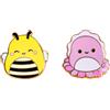 Fizz Creations Squishmallows Sunny & Auggie Metal & Enamel Pin Badges Set van tw