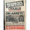 2 CHARLIE MATIN 17 Marzo 1981 C'est Trop De Boulot: Comic Strip