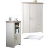 Roba - Scaffale in legno decorativo, 67 x 97 cm, colore: Bianco
