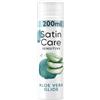 Satin Care Gel da barba da donna (200 ml), gel aloe vera, regalo per donne