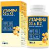 BOBACARE Vitamina D3 K2 con Sali d Magnesio degli acidi grassi e Biossido di Silicio