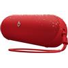Beats Pill - Altoparlante Bluetooth wireless e Caricatore portatile tramite USB-C - Fino a 24 ore di autonomia della batteria, resistente all'acqua IP67, compatibile con Apple e Android - Rosso deciso