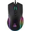 THE G-LAB Kult Thorium - Mouse Gamer cablato USB - Ultra preciso e reattivo, 12800 DPI, 1000 Hz, 7 pulsanti, 95 g - Mouse da gioco personalizzabile Macro e RGB - PC/PS4/PS5