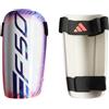 adidas Unisex - Adulto F50 Training Shin Guards Shin_Guard, white/Solar Turbo/Solar Purple, L
