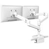 Ergotron Lx Pro Series 45-690-290 Supporti A Parete Per Tv 68,6 Cm [27] Scrivania Bianco (lx Pro Arm Dual Display - Stacking Esw)