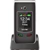 Beafon, SL645plus LTE (4G), Silverline, telefono per anziani con pulsante di emergenza SOS, telefono pieghevole, telefono con tasti grandi, pulsante per rispondere alle chiamate e terminare la