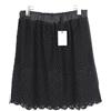 Cop-Copine Cop Copine Falacha Gonna Donna (EU) 42 Nera Mini In Pizzo Vita Elasticizzata