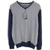 State of Art Maglione Da Uomo 2XL Blu Navy Con Motivo A V