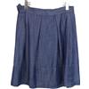 Cop-Copine Cop Copine Ziploc Gonna Donna Blu Mini A Vita Alta A Balze con Zip, EU 42