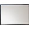 SCENA LIVING Lampada a sospensione rettangolare AXION, 60 x 40 cm, nera
