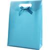 C.X.Y. 36 Pezzi Sacchetto Borsa Wedding Bag Con Fiocco Manico Plastica (BLU BONDI)