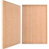 ybaymy Tagliere in legno extra large 70 x 45 x 2,5 cm, in bambù, per cucina, reversibile, grande vassoio con scanalatura per succo, per carne, verdure, formaggi, pane