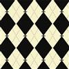 Douthfolle Carta da parati autoadesiva, motivo rombi bianco avorio e nero vintage, pellicola adesiva spessa 44x500CM, rivestimento geometrico rimovibile per rinnovo pareti