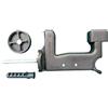 andromedagie SUPER TOP GRILLO 1 PZ VITE 70 MM NERO | Fermo Imposta Automatico Brevettato EsinPlast | Regolabile 44-60mm | Per Persiane e Scuri | Compatibile Alluminio Legno Ferro PVC