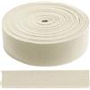 Aerzetix Banda elastica piatta intrecciato 3 metri / larghezza 20mm / beige chiaro