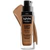 NYX Professional Makeup Fondotinta, Can't Stop Won't Stop Full Coverage Foundation, Lunga tenuta, Waterproof, Finish Matte, Tonalità: Warm Honey