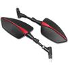 PSDFJAD For HONDA SH125 SH125i SH300 SH300i SH 125 150i SH 300 300i Moto Specchi retrovisori laterali regolabili Specchi retrovisori universali(NO LOGO Red)