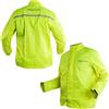 A-Pro Giacca Impermeabile Antipioggia Tuta Antiacqua Moto Antivento Fluo M