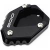 ZESIDIMO Per Ninja 500 Z500 2025 Moto Supporto Estensione Cavalletto,Nero | Laterale Piastra Accessori per Moto NINJA500 2024 Z500 2025 Eliminator 500