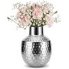 COM-FOUR® vaso in metallo, vaso in metallo per fiori, vaso decorativo