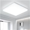 OTREN Plafoniera LED Soffitto, 40CM 55W 5500LM 6500K Banco Freddo | Lampada da Soffitto Moderna, IP44 Impermeabile per Bagno Cucina, Alto CRI>85 Lampadario per Soggiorno Camera da Letto